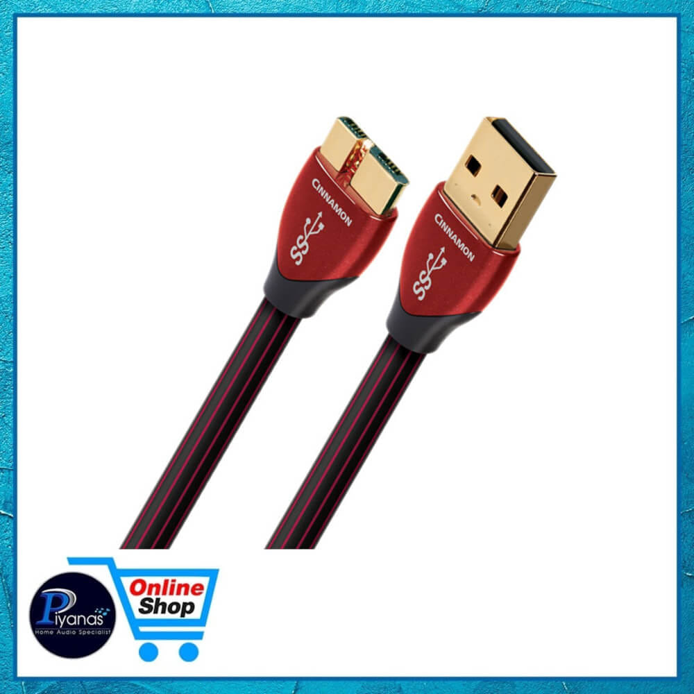 สาย USB AUDIOQUEST : USB-CINNAMON (A TO MICRO) (USB 3.0) (0.75M)